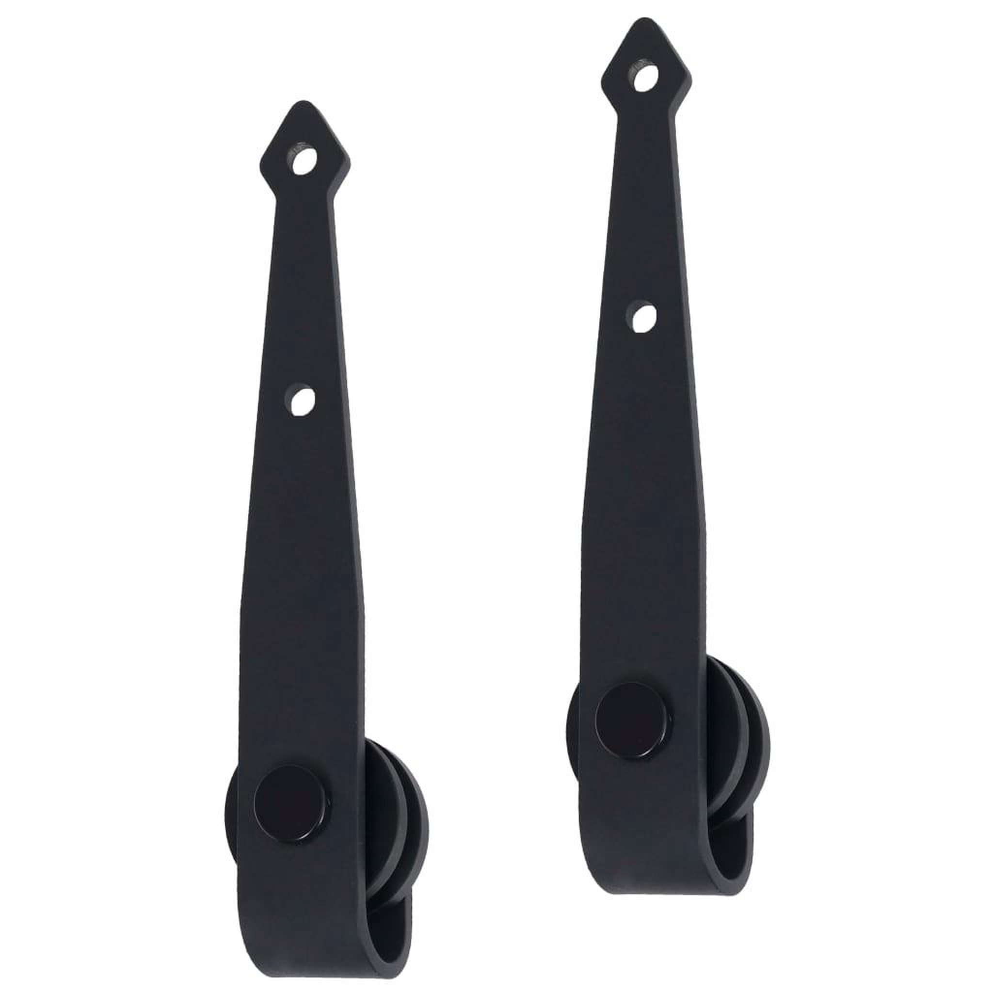 Voir la diapositive 4 : VIDAXL Kit mini de porte d'armoire coulissante Acier au carbone 200 cm
