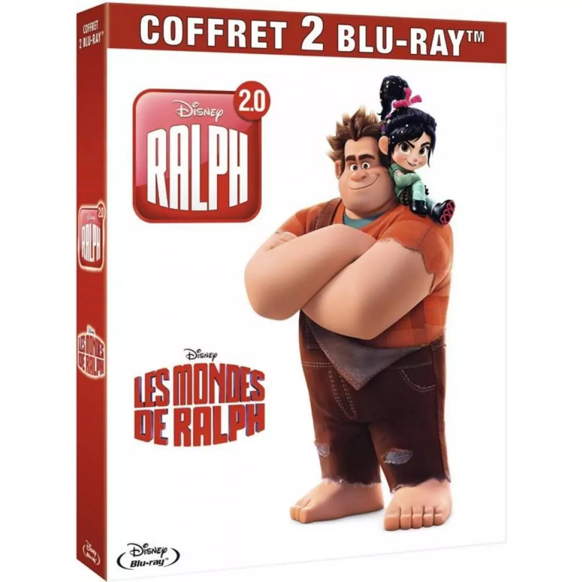 Ralph + Ralph 2.0 Coffret Blu-Ray