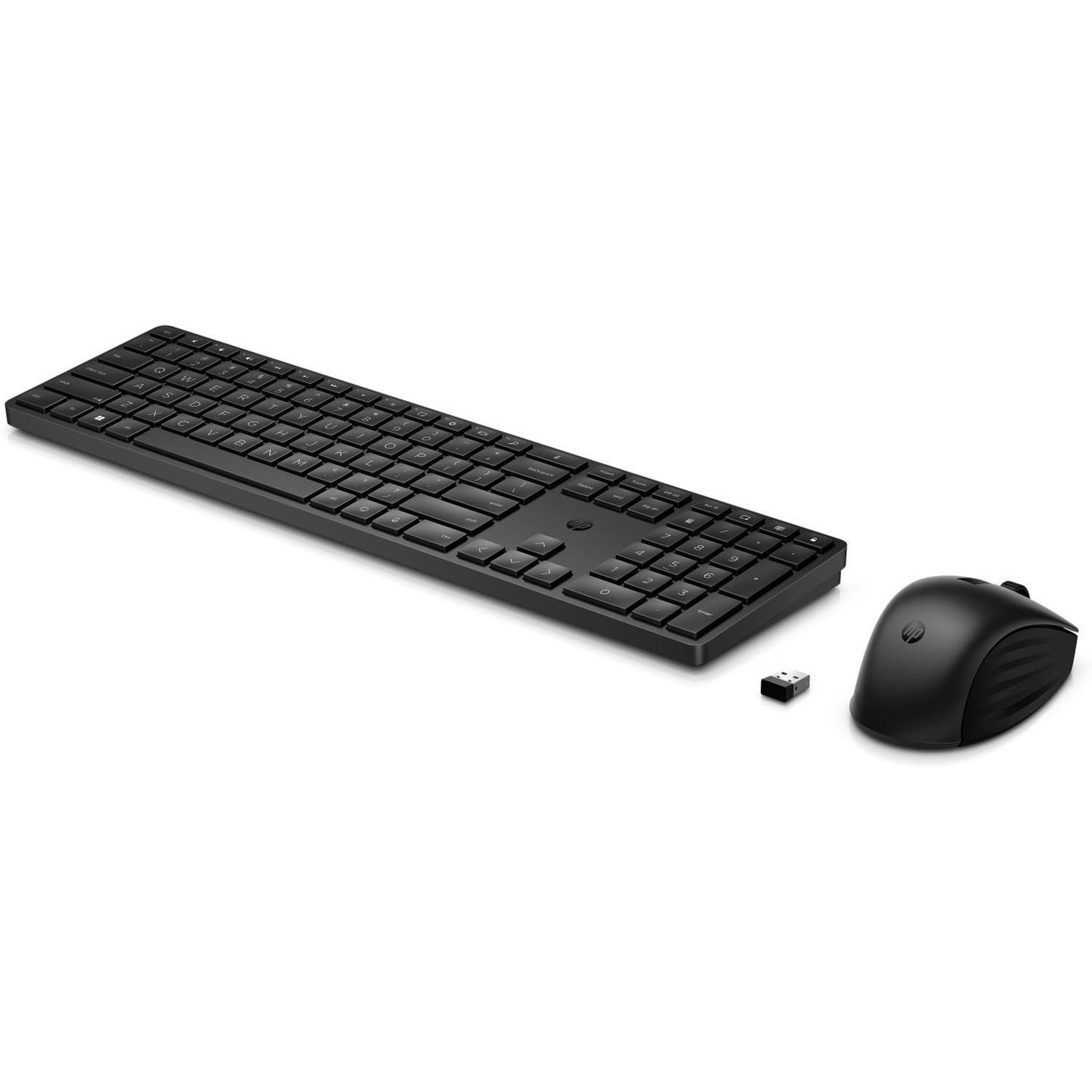 Voir la diapositive 2 : HP Hp 650 wireless keyboard and mouse combo clavier souris incluse rf sans fil noir