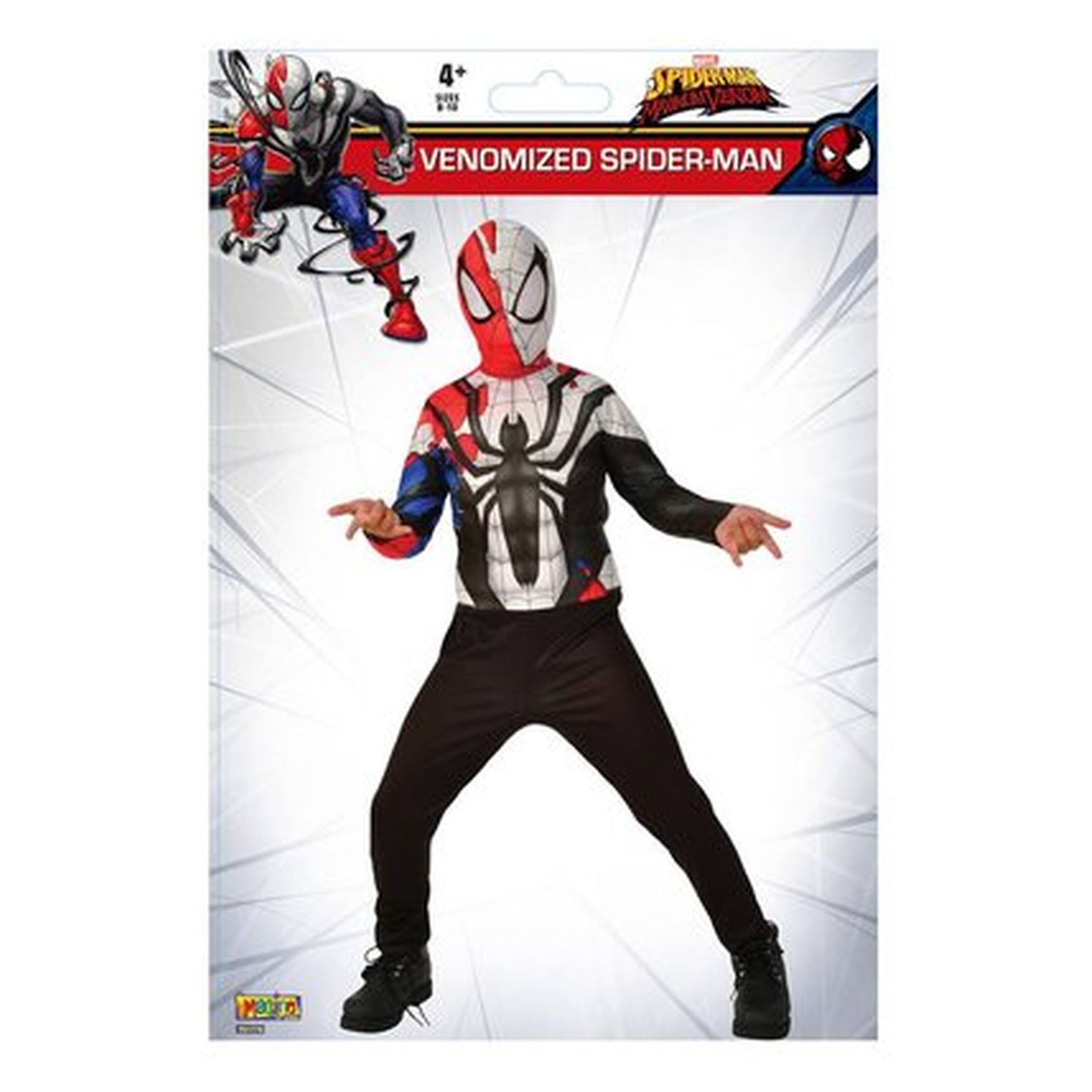 Voir la diapositive 2 : RUBIES Déguisement Spider-Man venomisé - Taille 3-4 ans 