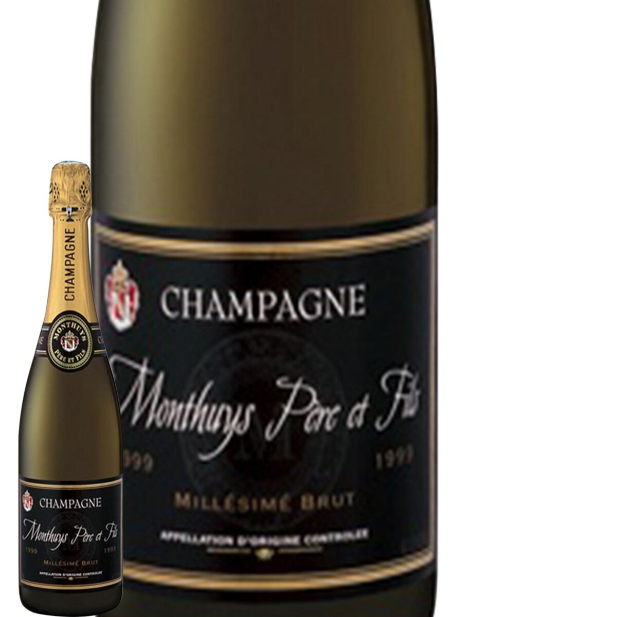 Champagne Brut Monthuys Père et Fils Millésime 2008