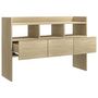 Voir la diapositive 5 : VIDAXL Buffet Chene sonoma 105x30x70 cm Bois d'ingenierie