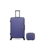 SWISS KOPPER SWISS KOPPER  -  Lot de 2  -  Valise grand format et vanity SPIEZ. Coloris disponibles : Gris, Vert, Bleu, Noir