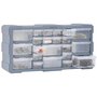 VIDAXL Organisateur multi-tiroirs avec 22 tiroirs 49x16x25,5 cm