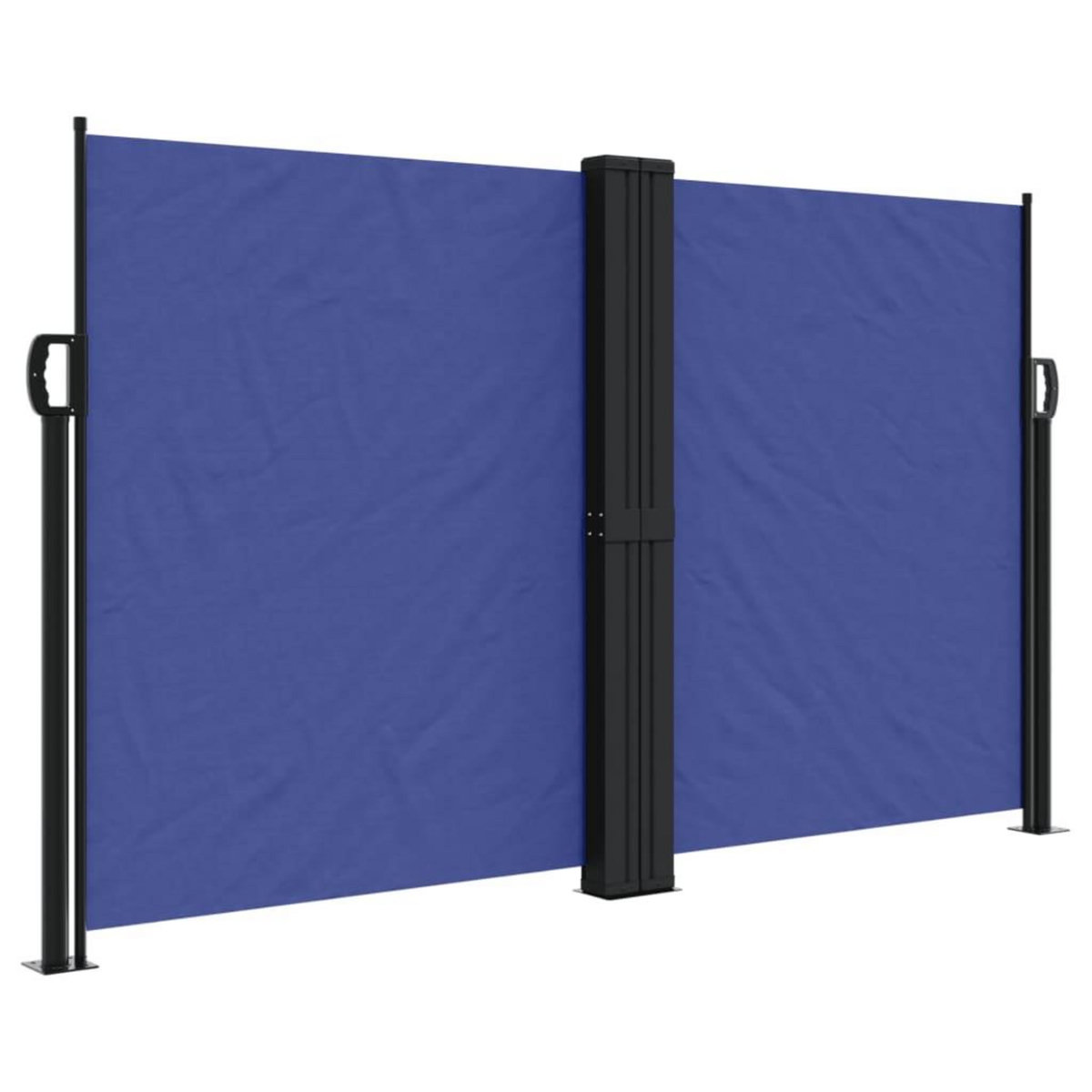 VIDAXL Auvent lateral retractable bleu 140 x 1000 cm