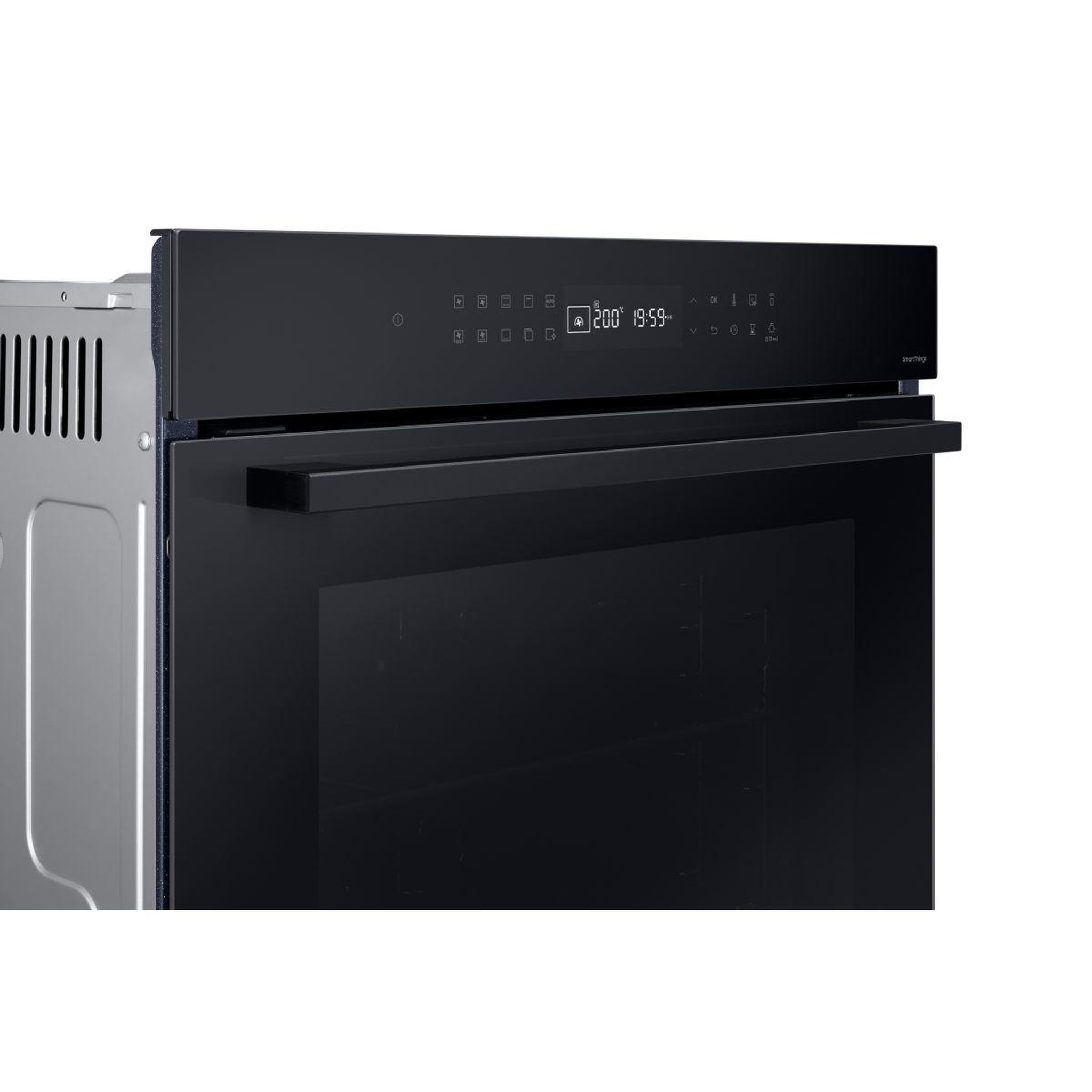 Voir la diapositive 4 : Samsung Four encastrable nv7b4030yck - pyrolyse - chaleur pulsée - porte froide - rails télescopiques