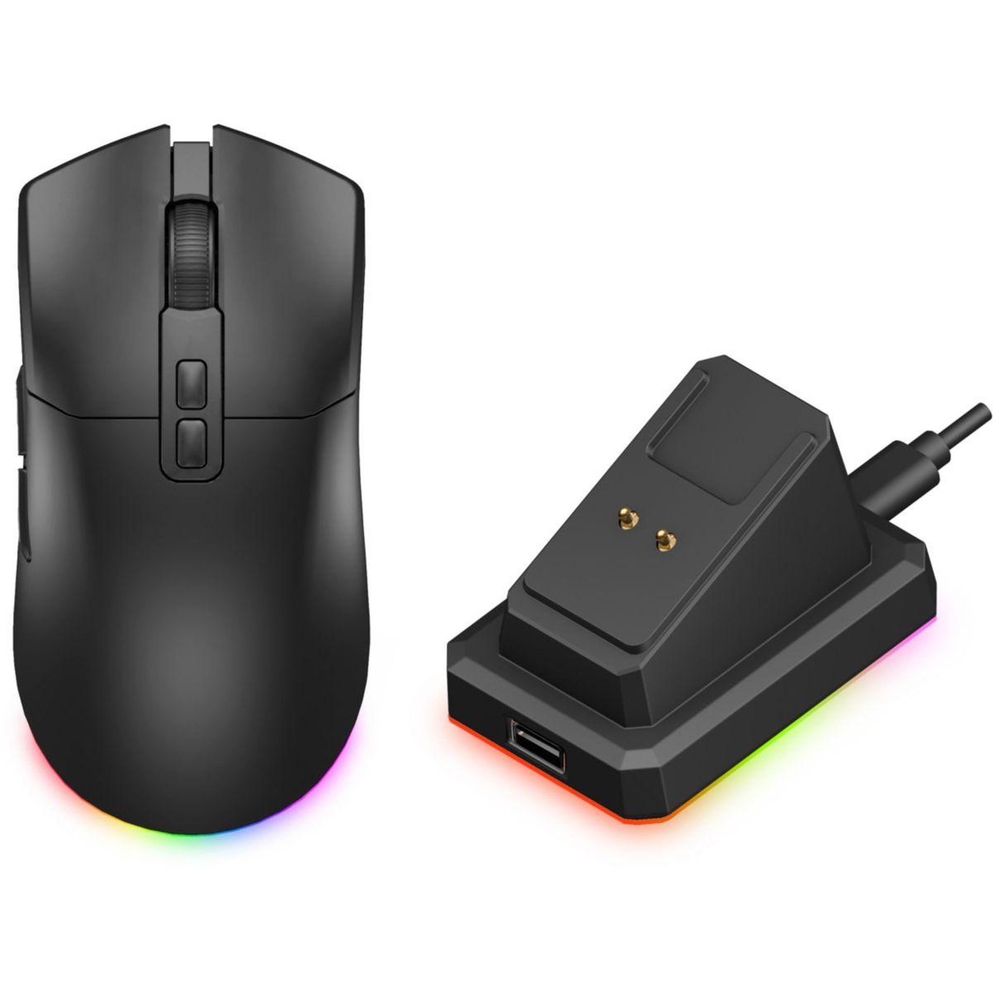 Voir la diapositive 2 : THE G-LAB Souris gamer sans fil kult silicium pro