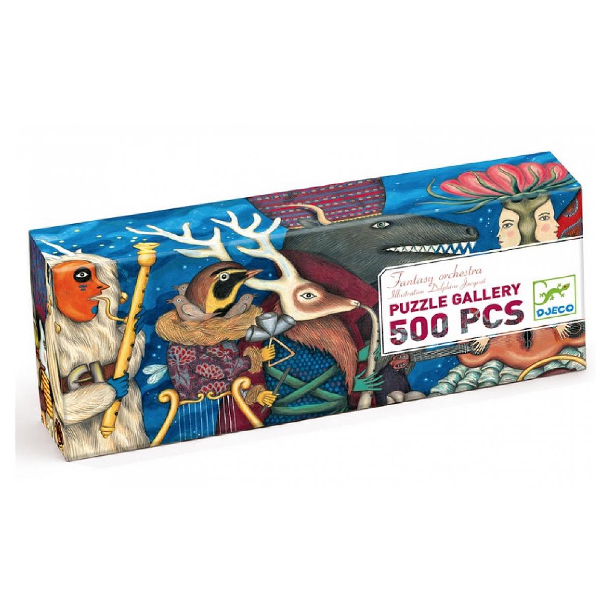 Djeco Puzzle 500 p Fantasy Orchestra