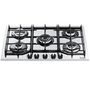 Voir la diapositive 1 : Hotpoint Table de cuisson à gaz TQ 751 (WH) K GH/HA, 75 cm, 5 Foyers à gaz