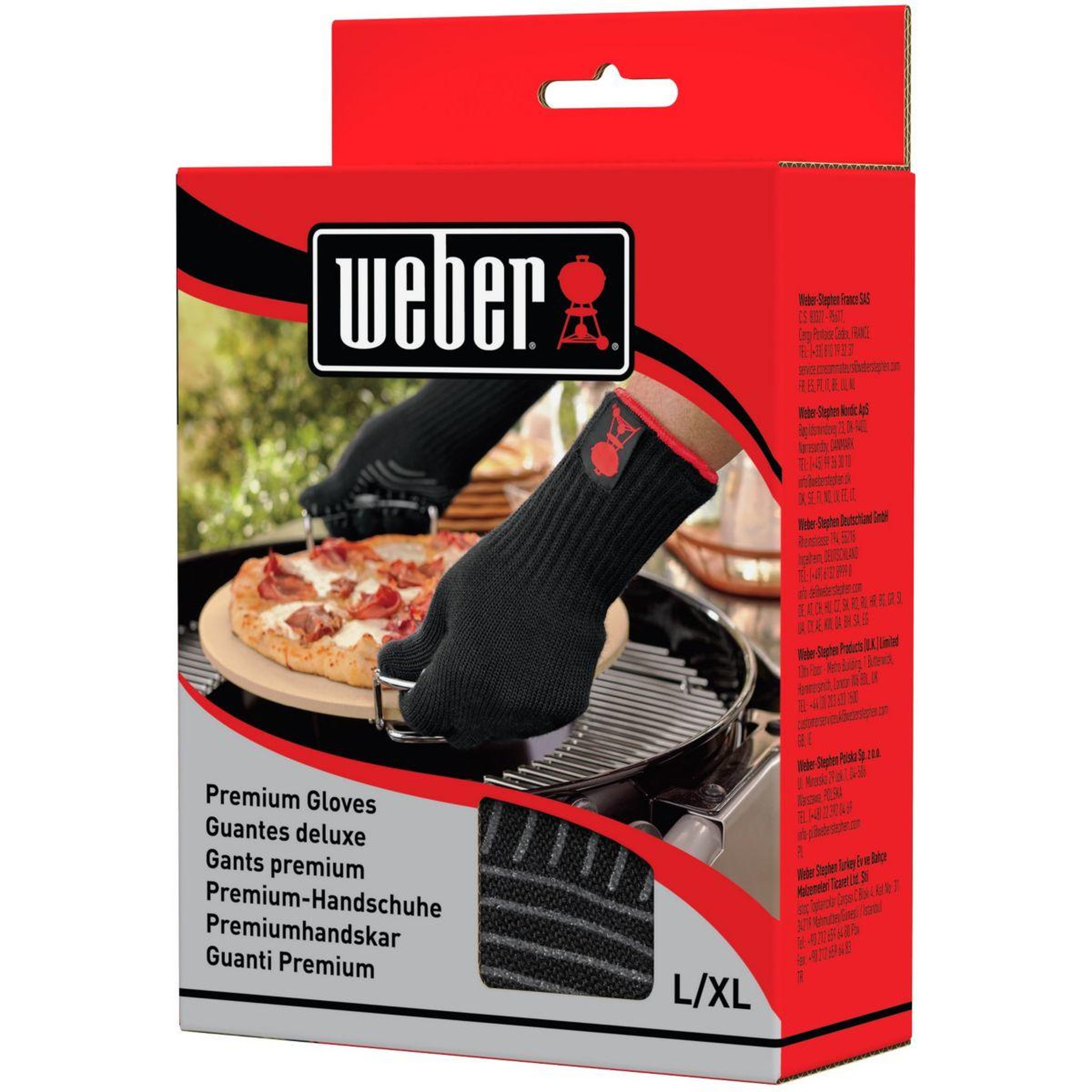 Voir la diapositive 3 : Weber Gants barbecue barbecue taille l/xl