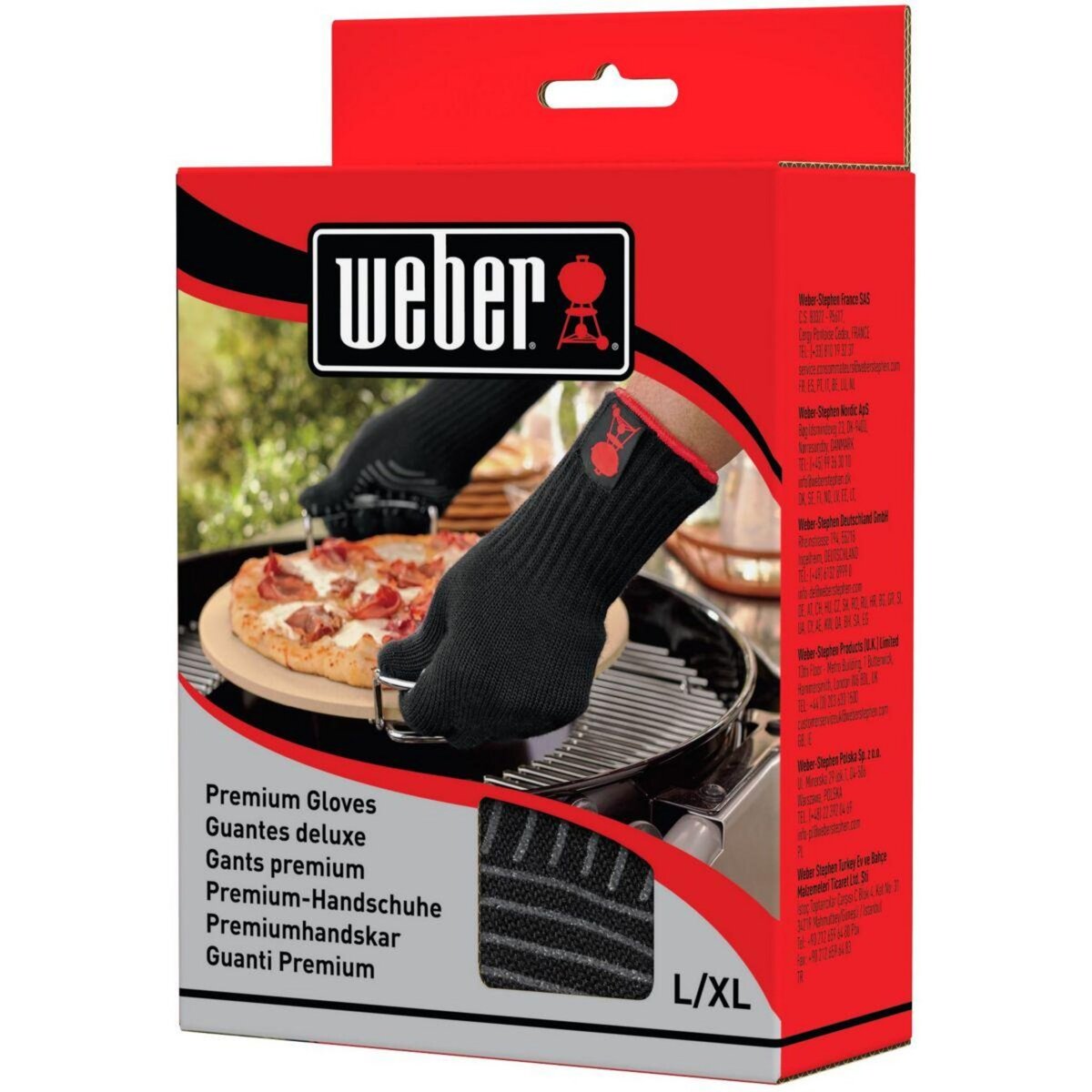Weber Gants barbecue Barbecue taille L/XL