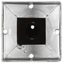 Voir la diapositive 5 : VIDAXL Piquets au sol 6 pcs Argente 9x9x56 cm Acier galvanise