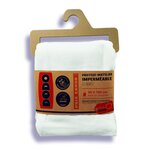 DODO Protège matelas imperméable anti acariens en coton recyclé LES PREM'S . Coloris disponibles : Blanc