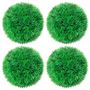 Voir la diapositive 1 : VIDAXL Boules de buis artificielles 4 pcs 12 cm