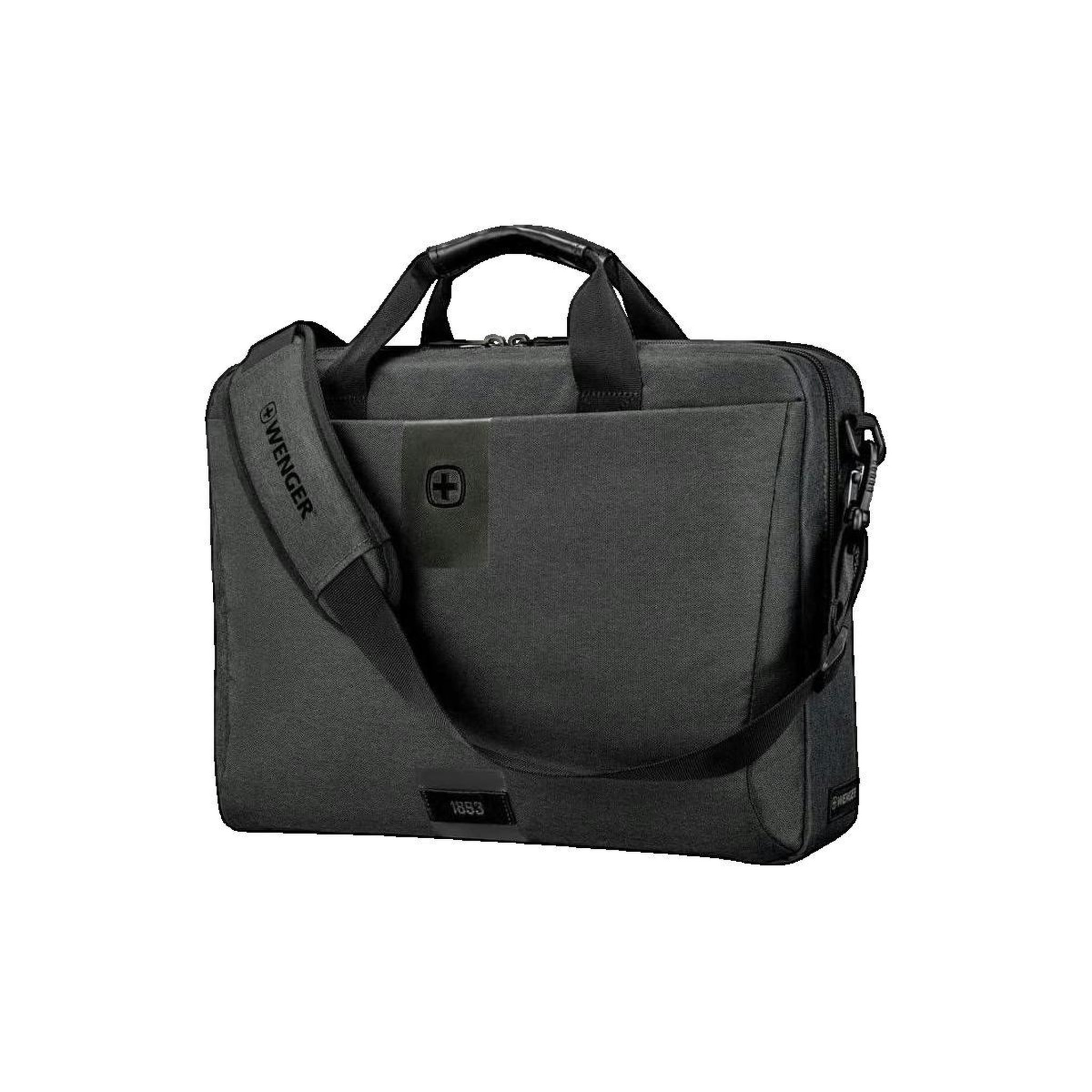 Voir la diapositive 2 : Wenger Sacoche ordinateur Wenger MX ECO Brief Gris Charbon