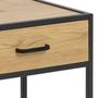 Voir la diapositive 4 : CONCEPT USINE Table de chevet style industriel FACTORY