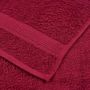 Voir la diapositive 6 : VIDAXL Serviettes de bain 2 pcs bordeaux 100x150cm 360 g m² 100% coton