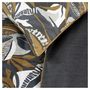 Voir la diapositive 2 : TODAY Parure housse de couette en coton 57 fils motif tropical TERANGA