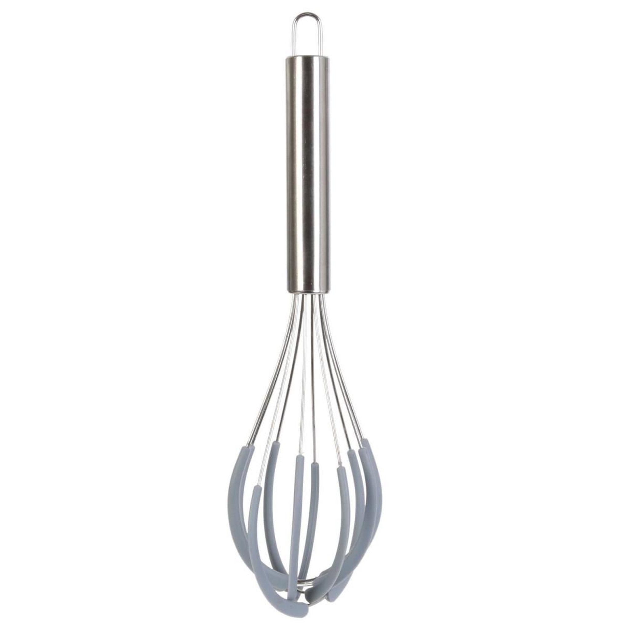Voir la diapositive 1 : COOK CONCEPT Fouet de cuisine inox & silicone  magic  25cm gris