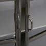 Voir la diapositive 3 : ATMOSPHERA Buffet avec Vitrine  Brocante  102cm Noir