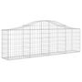 Voir la diapositive 3 : VIDAXL Paniers a gabions arques 10 pcs 200x30x60/80 cm Fer galvanise