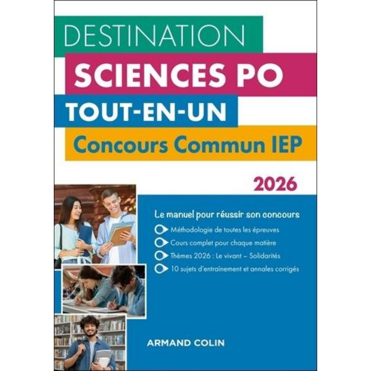 CONCOURS COMMUN IEP. TOUT-EN-UN, EDITION 2026, Delarue Dimitri