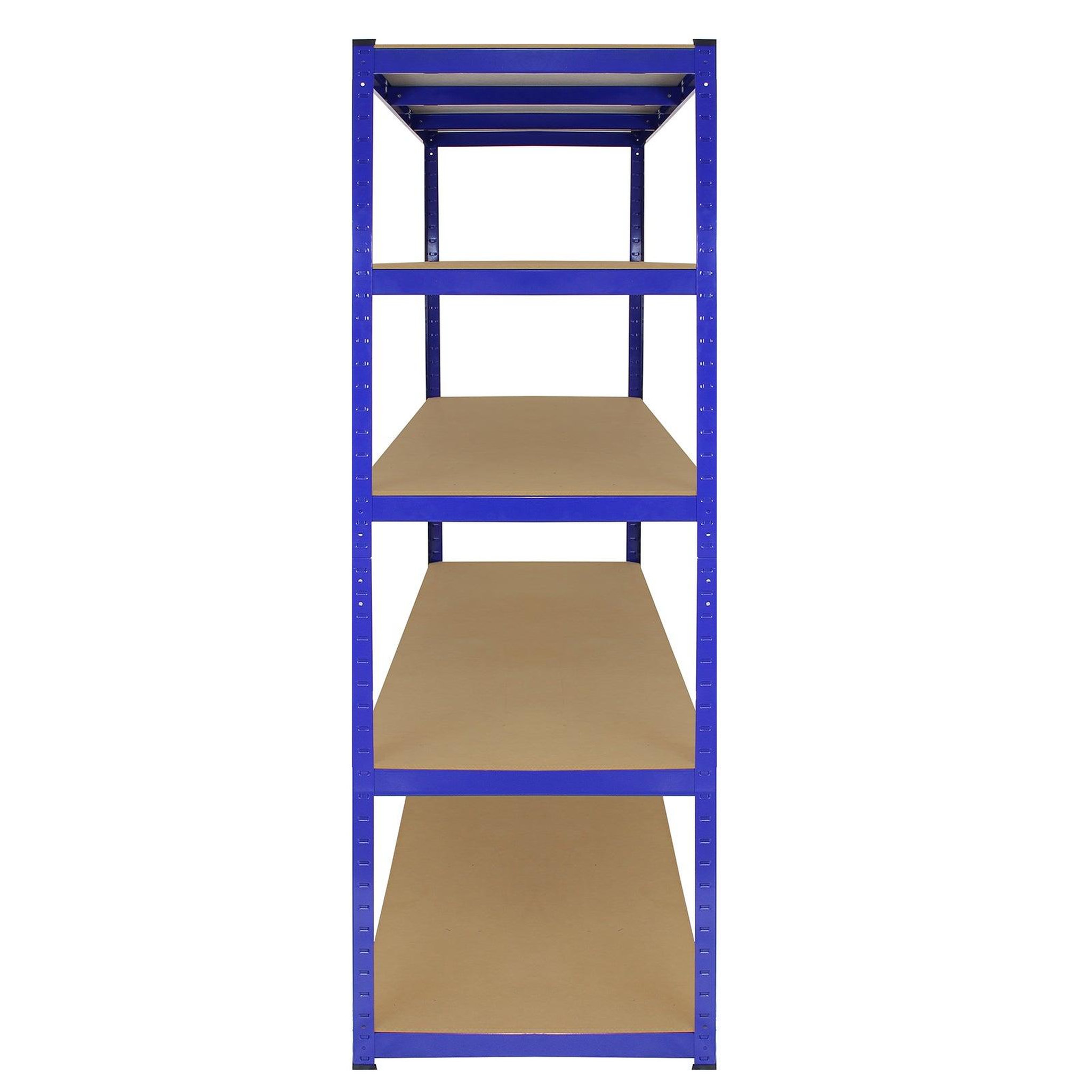 Voir la diapositive 5 : MONSTER RACKING 3 rayonnages t-rax en acier bleu 160cm x 60cm x 180cm