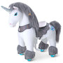 Voir la diapositive 1 : Ponycycle Cheval Porteur Enfant Modele Y licorne grise