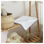 Voir la diapositive 6 : Babycalin Cape de bain 70x70cm jeune pousse 100% coton bio 