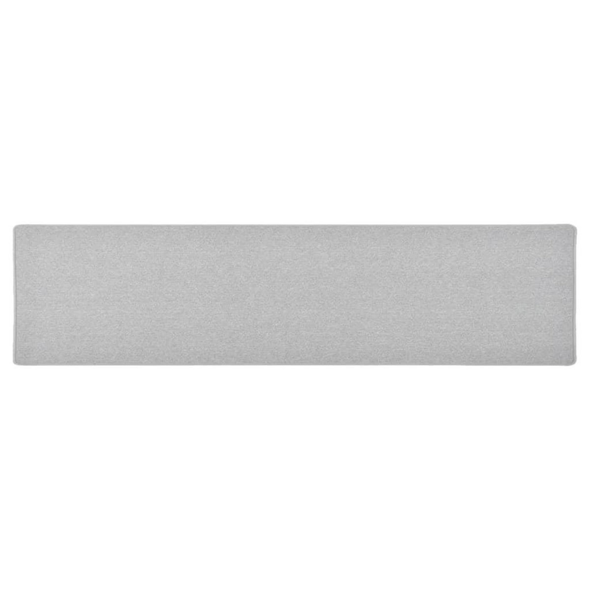 VIDAXL Tapis de couloir Gris clair 50x200 cm