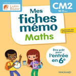 MES FICHES MEMO MATHS CM2, Walter Lorin