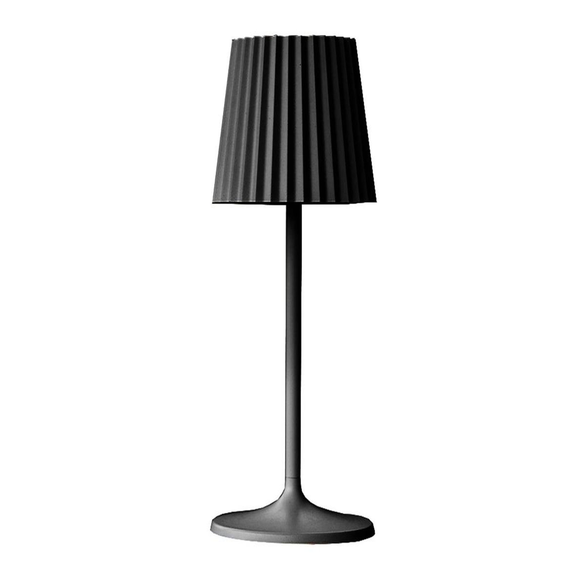 Lumisky Lampe de table sans fil ABBY BLACK - 190 lumens - Ø 10 x H 38 cm - LUMISKY
