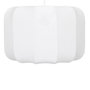 Voir la diapositive 2 : ATMOSPHERA Lampe Suspension en Coton  Tobie  37cm Blanc