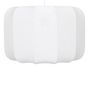 Voir la diapositive 2 : ATMOSPHERA Lampe Suspension en Coton  Tobie  37cm Blanc