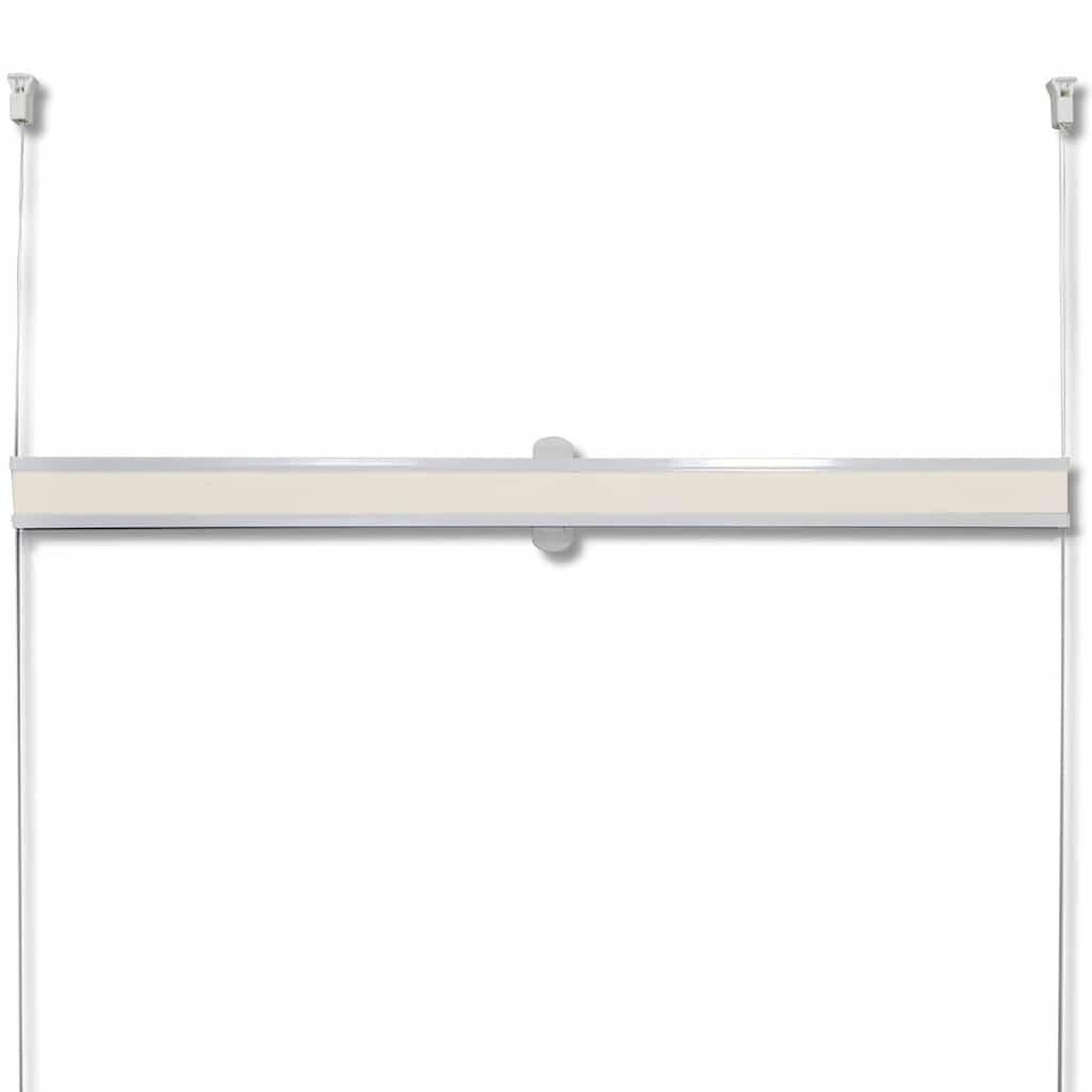 Voir la diapositive 5 : VIDAXL Store plisse 40x150 cm Creme