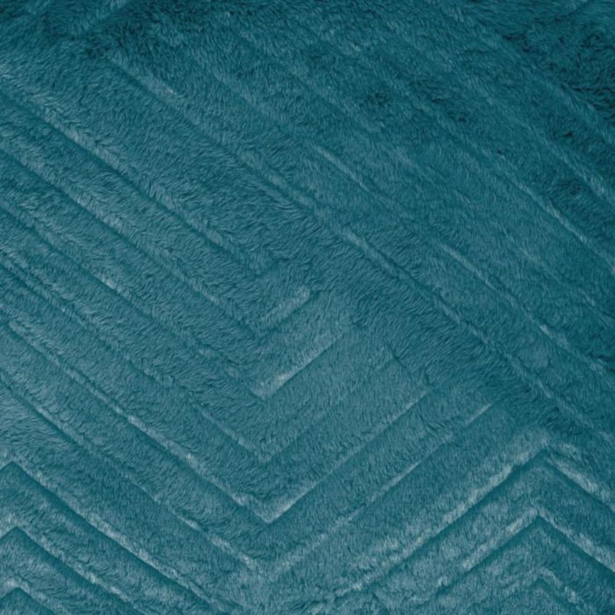 ATMOSPHERA Coussin Déco 3D à Motifs  Four Geo  45x45cm Bleu