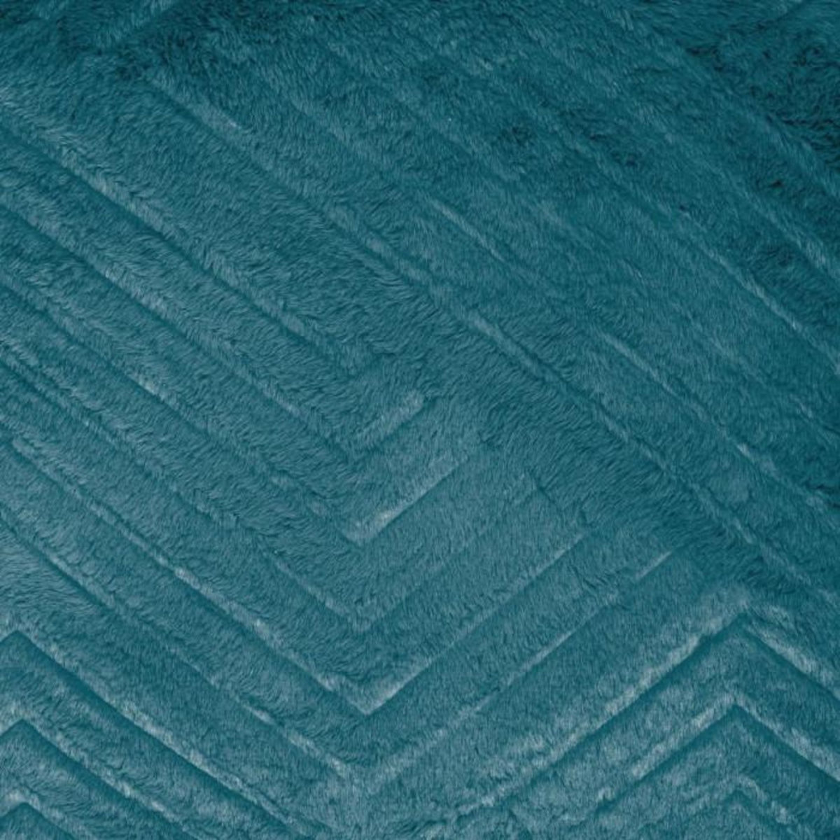 ATMOSPHERA Coussin Déco 3D à Motifs  Four Geo  45x45cm Bleu