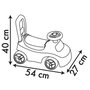 Voir la diapositive 5 : SMOBY Smoby - Porteur auto enfant 2 en 1 - Minnie - Coffre sous la selle + klaxon - Des 10 mois - Fabrication française