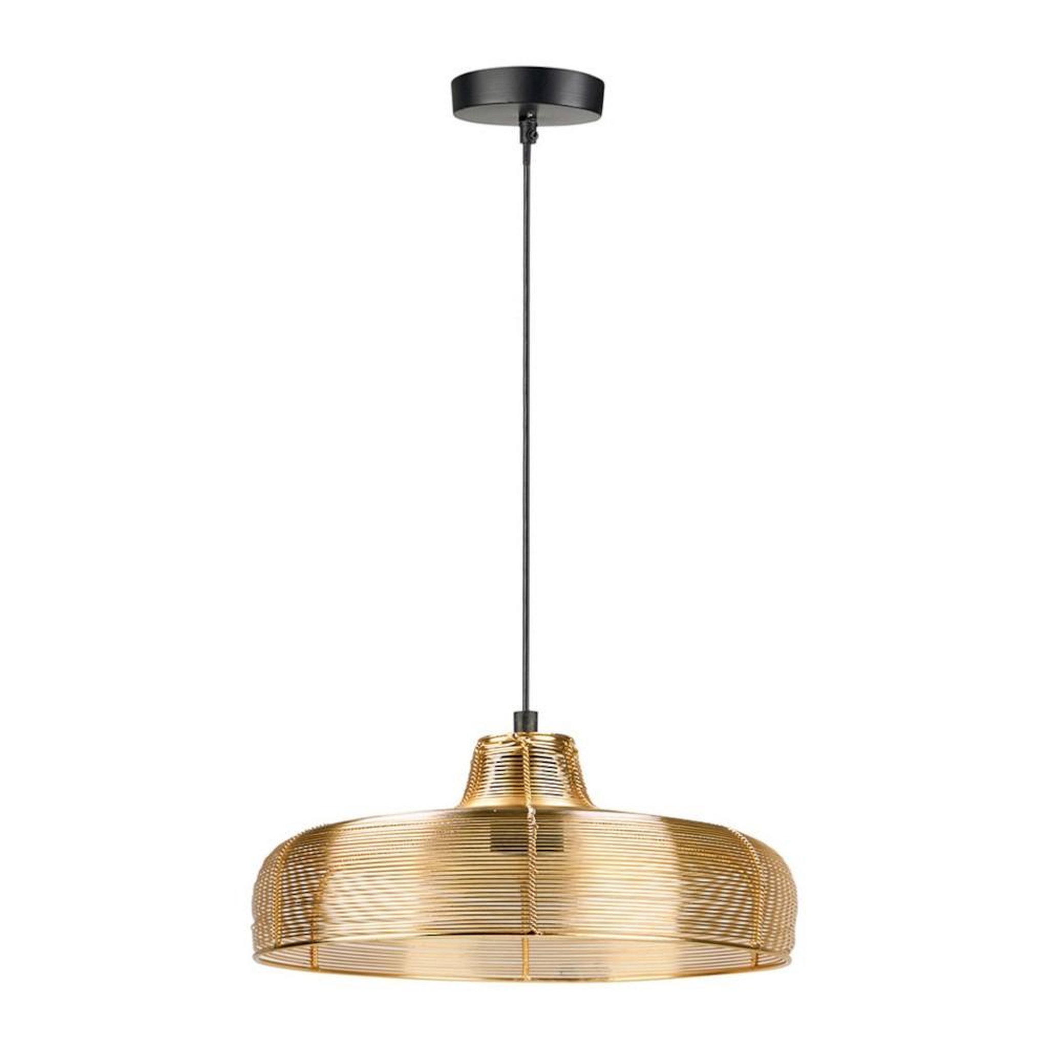 OSTARIA Suspension en métal doré