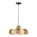 OSTARIA Suspension en métal doré