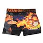Voir la diapositive 2 : FREEGUN Boxer /Orange à Imprimés Homme Freegun NIN
