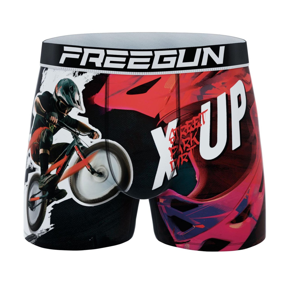 FREEGUN Lot de 4 boxers homme Extremes Sports