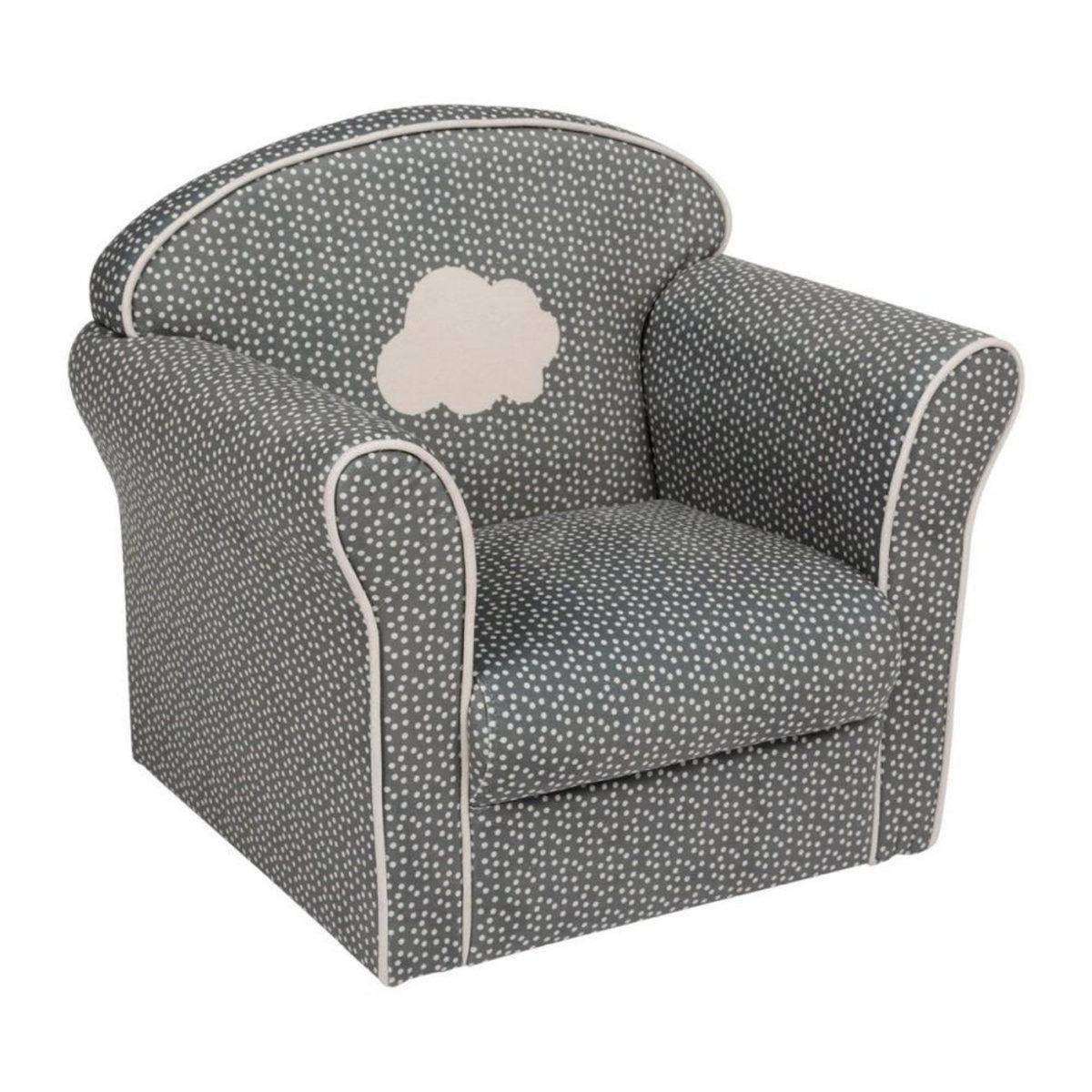 OSTARIA Fauteuil Nuage gris pour enfant