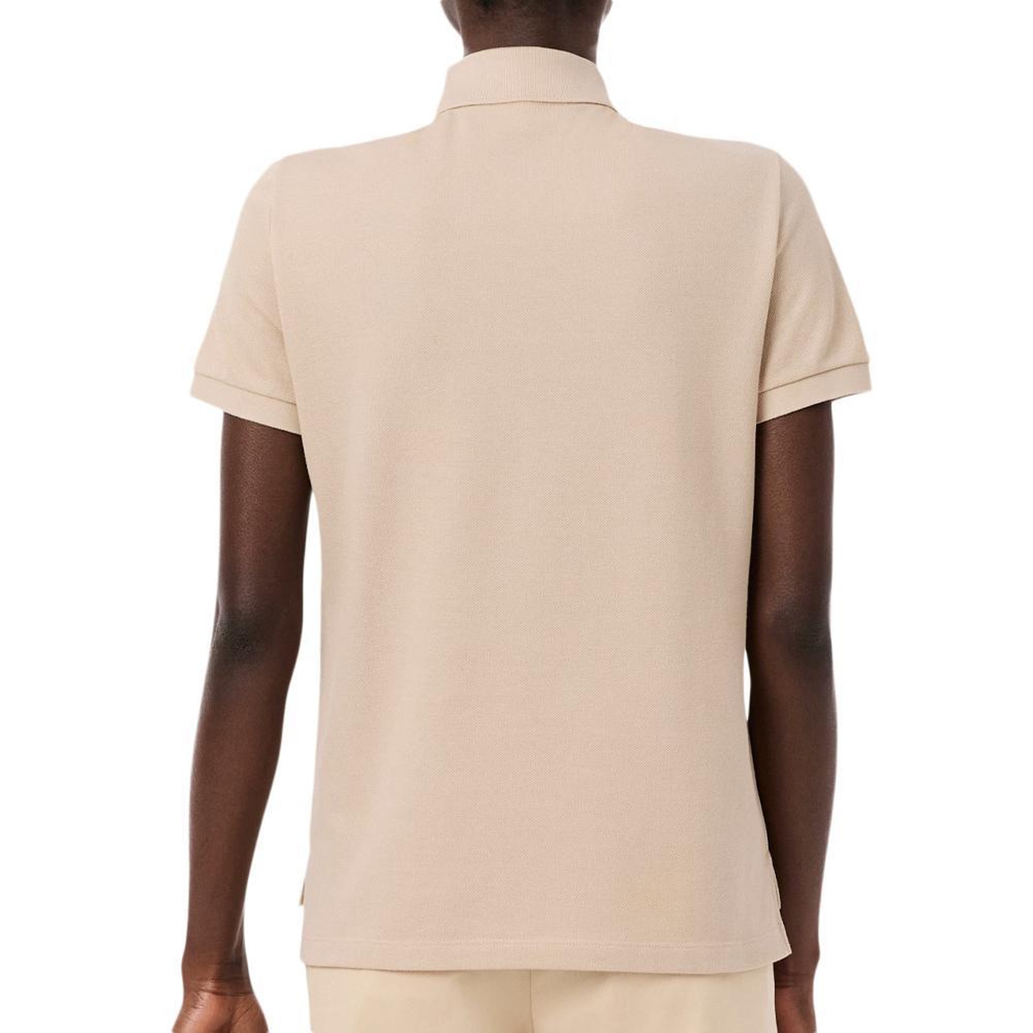 Voir la diapositive 2 : Lacoste Polo Beige Femme Lacoste Regular Fit