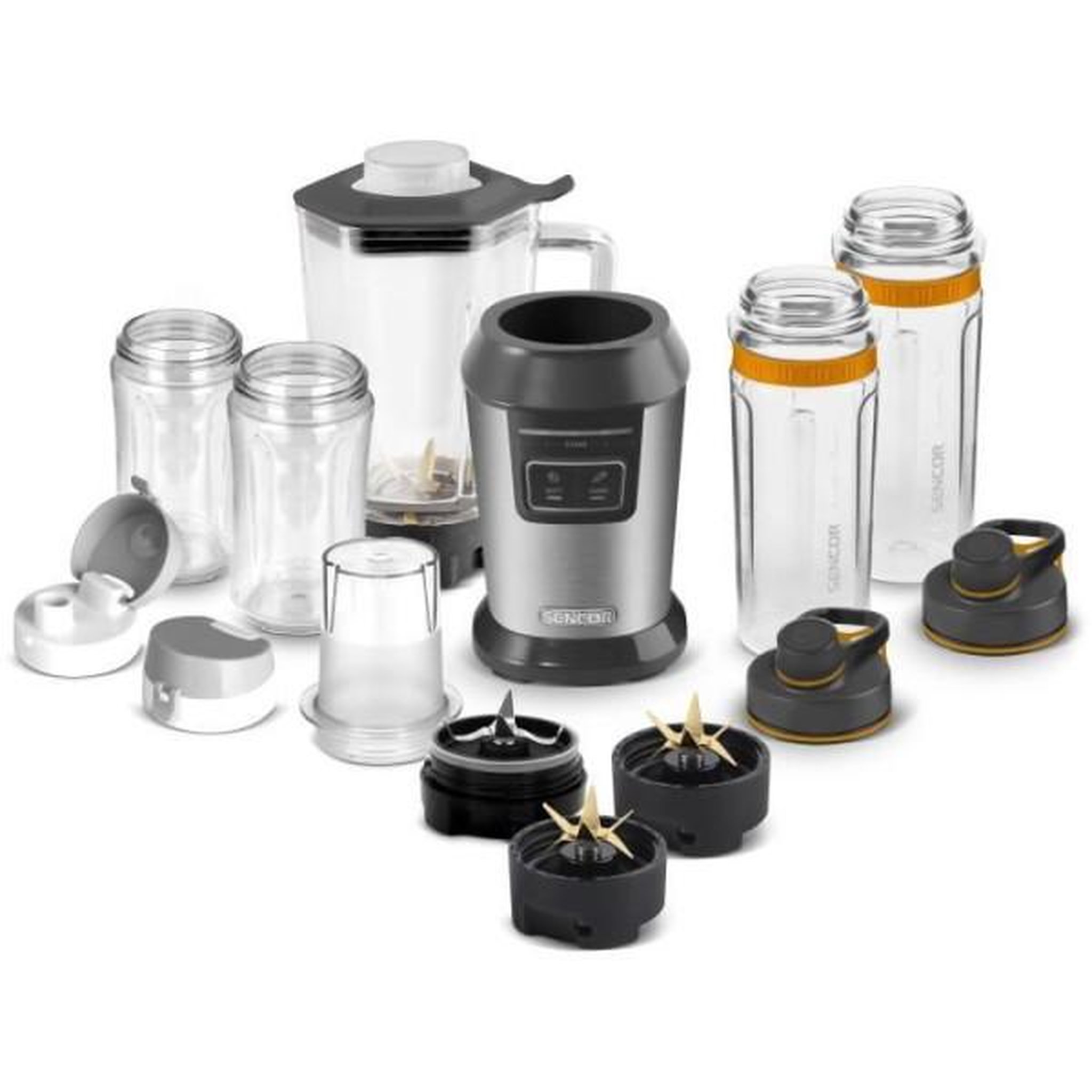 Voir la diapositive 3 : MARKET24 Blender  smoothie - SENCOR - SBL 7570SS - 800 W - Argent