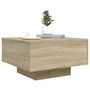 Voir la diapositive 4 : VIDAXL Table basse chene sonoma 55x55x31 cm bois d'ingenierie