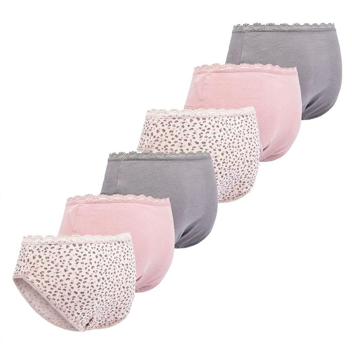 OZABI OZABI Pack Culottes Fille Coton - Lot de 6
