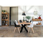Voir la diapositive 3 : ATMOSPHERA Lot de 4 Chaises design scandinave Baya