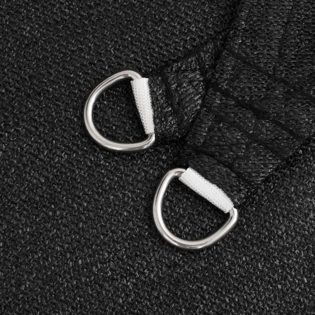 VIDAXL Voile d'ombrage 160 g/m^2 Noir 2x3 m PEHD