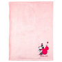 Voir la diapositive 1 : DISNEY Couverture  bi-matiere 75x100cm Minnie Confettis